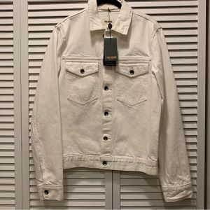 Todd Snyder Japanese Selvedge Denim Jacket - White